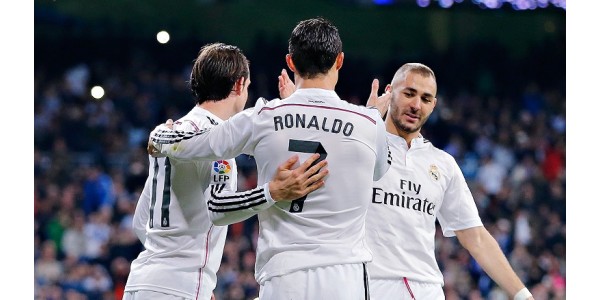 CRISTIANO RONALDO en Karim Benzema treffen elkaar in dezelfde wedstrijd